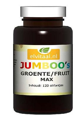 Elvitum Groente en fruit max 120 Kauwtabletten Elvitum Groente en fruit max 120 Kauwtabletten