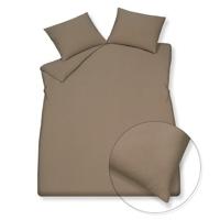 Vandyck Vandyck Pure 66 Cotton Hemp Dekbedovertrek 1-persoons (140x200/220) taupe - thumbnail