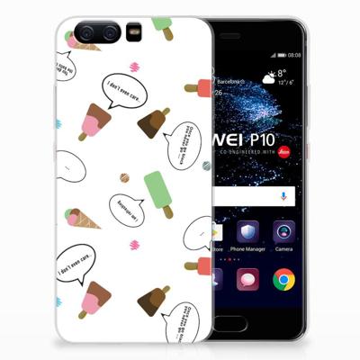 Huawei P10 | Siliconen Case | IJsjes Huawei P10 | Siliconen Case | IJsjes