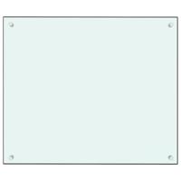 VidaXL Spatscherm keuken 70x60 cm gehard glas wit - thumbnail