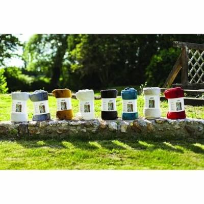 Plaid microflanelle 130x170 cm Zwart Plaid microflanelle 130x170 cm Zwart