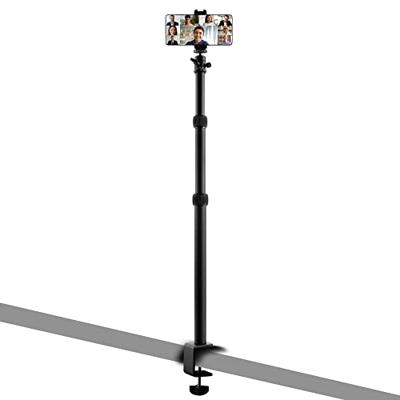 MOJOGEAR DS1 uitschuifbaar statief met tafelklem en telefoonhouder - thumbnail