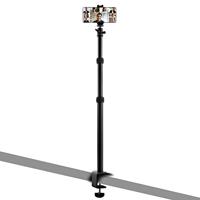 MOJOGEAR DS1 uitschuifbaar statief met tafelklem en telefoonhouder - thumbnail
