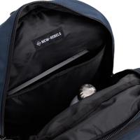 New Rebels Otis - Milcreek Rugtas 25L - Duotone - duurzaam waterafstotend polyester - 15.6" laptop - Navy blauw - thumbnail