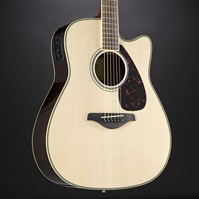 Yamaha FGX830C NT Natural elektrisch-akoestische westerngitaar - thumbnail