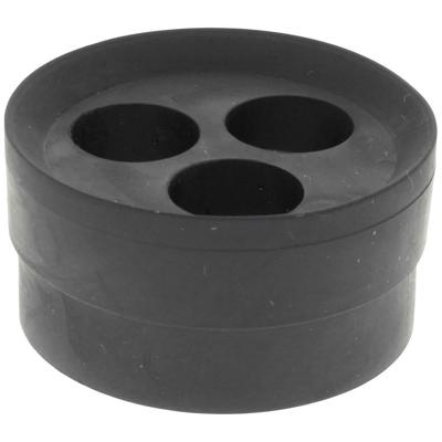 Wiska 10105950 MFD 16/05/020 Meervoudig dicht-inzetstuk Slagvast, Met trekontlasting M16 Kunststof Zwart (RAL 9005) 25 stuk(s)