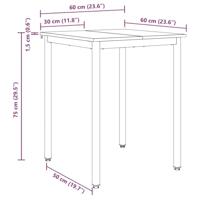Eettafels METAAL - thumbnail
