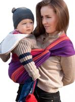 Luna Dream draagdoek Purple Love 4,2 meter katoen/bamboe maat S - thumbnail