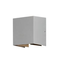 Konstsmide Cremona 7959-310 LED-buitenlamp (wand) Energielabel: G (A - G) LED LED vast ingebouwd 6 W Grijs - thumbnail