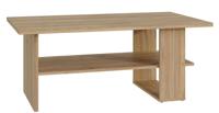 Rechthoekige salontafel - SALONTAFELS - Mauvella eiken afwerking - 2 planken - 110 × 60 × 45 cm - thumbnail