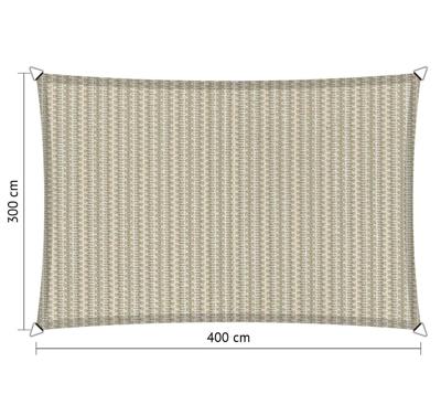 Rechthoek schaduwdoek 3,00x4,00 m Sahara Sand Shadow Comfort - Shadow comfort Rechthoek schaduwdoek 3,00x4,00 m Sahara Sand Shadow Comfort - Shadow comfort