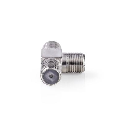 Nedis CSGP41957ME Satelliet- En Antenne-adapter F Female - 2x F Female 10 Stuks Metaal