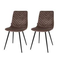 Riverdale eetkamerstoel Lynn (set van 2) - thumbnail