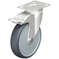 Blickle LKPXA-TPA 126KFD-FI Zwenkwiel met rem Wieldiameter: 125 mm Draagvermogen (max.): 120 kg 1 stuk(s) - thumbnail