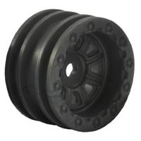 FTX - Outback Mini Wheel Set - Black (4Pc) (FTX8860BK) - thumbnail