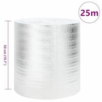 VidaXL Radiatorfolie zilver 25 x 0,5 m polyetheen - thumbnail