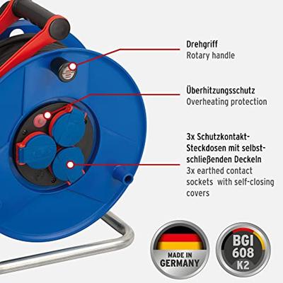 Brennenstuhl Kabelhaspel Garant RN | 40m 1,5 | 1208380 - 1208380 - thumbnail