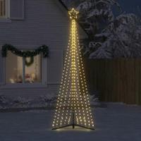 VidaXL Led-kerstboom 495 leds warm wit 300,5 cm - thumbnail