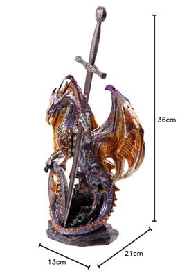 Dark Legends Vuur Schild Draak