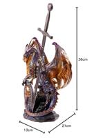 Dark Legends Vuur Schild Draak - thumbnail