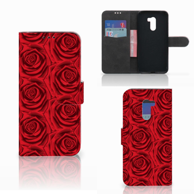 Xiaomi Pocophone F1 Hoesje Red Roses Xiaomi Pocophone F1 Hoesje Red Roses