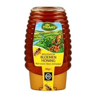 De Traay Bloemenhoning Biologisch Knijpfles - thumbnail