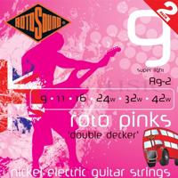 Rotosound R9-2 2 sets elektrische gitaarsnaren .009-.042w - thumbnail