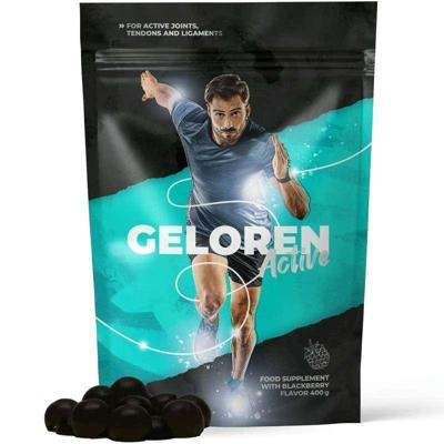 GELOREN Active Blackberry - gummies voor mensen voor gewrichten met collageen en vitamine c - 90 stuks