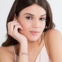 Armband Dames Thomas Sabo LBA0054 (21 cm) (21 cm) Kleur Roze - thumbnail