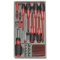 Brüder Mannesmann Schroevendraaierbitset 100 dlg (Hobby) - 11200 - thumbnail