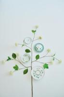 Pip Studio Jolie Gebaksbord Dots Gold 17 cm - thumbnail