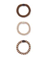 HEMA Gevlochten haarelastieken - 3 stuks - thumbnail