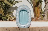 Little Dutch ocean dreams opblaasboot 100x67 cm blauw - thumbnail