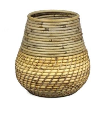 Pot streep lombok d24 h25cm Van der Leeden - Van der leeden