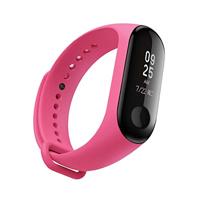 Xiaomi Mi band 3 / 4 / 5 / 6 / 7 bandje OneColor - Roze - thumbnail