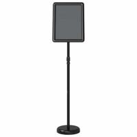 Beurs Displays Zwart 25 x 25 x 125 cm Aluminium - thumbnail