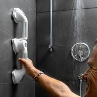InnovaGoods Dubbele Veiligheidshandgreep met een hoek voor de Badkamer Grabbath Innovagoods - thumbnail