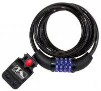 M-Wave ds 8.15 spiraalkabelslot kabelslot met cijfercode 1500x8mm - thumbnail