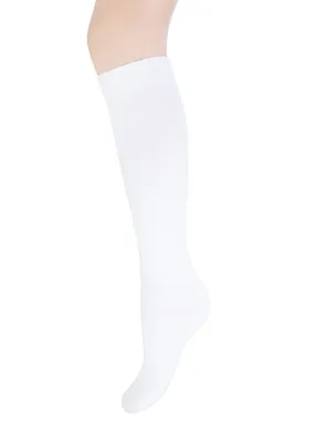 Yellowmoon kinder/dames kniekous 1 paar - Hoge katoeken sokken