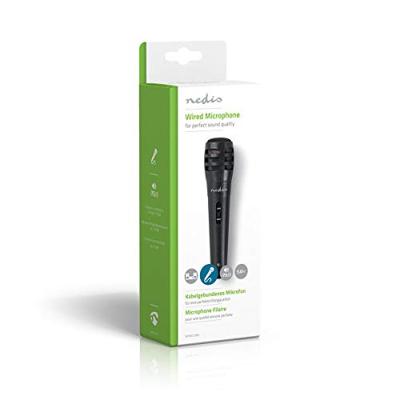 Nedis Bedrade Microfoon | 5 m | 80 Hz | 1 stuks - MPWD15BK MPWD15BK