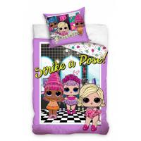 L.o.L. Surprise Dekbedovertrek! Strike a Pose 140 x 200 cm Katoen - thumbnail