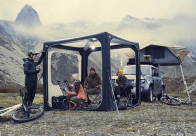 Opblaasbare kampeertent - DOMETIC - HUB - Enkel opblaaspunt - Luchtframe - Waterdicht - Afmetingen 2,3 x 2,3 x 2,3 m