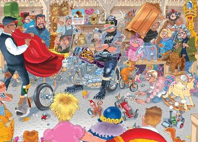 Jumbo Puzzel Wasgij Original 41 Motormakeover! (1000)