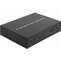 DeLOCK KVM 4-in-1 Multiview Switch 4x HDMI met USB kvm-switch - thumbnail