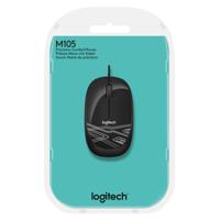 Logitech M105 muis USB Type-A Optisch Ambidextrous - thumbnail