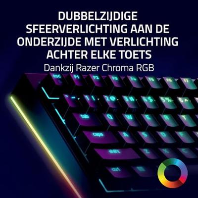 Razer BlackWidow V4 Pro 75% Draadloos Zwart - Razer Orange Razer BlackWidow V4 Pro 75% Draadloos Zwart - Razer Orange