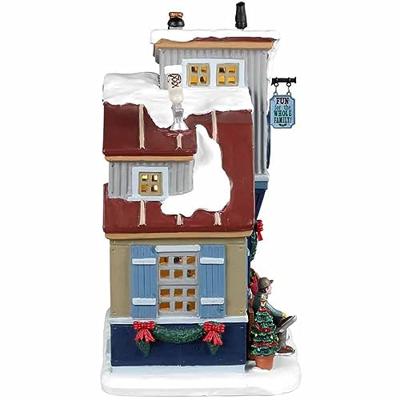 Tis The Season Skate Rentals battery operated Led Kerst LEMAX - Lemax