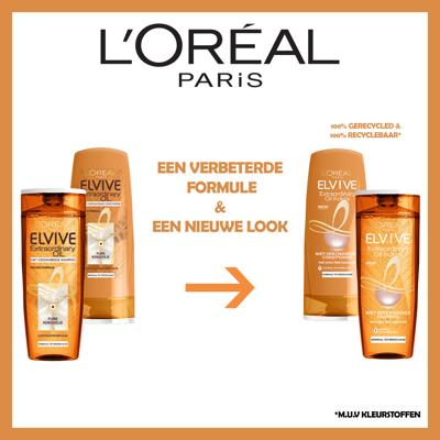 Elvive Cremespoeling extraordinary oil fijne kokos 200 Milliliter