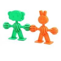 Bouwset Dierenvormpjes in Opbergbox, 32dlg. - thumbnail