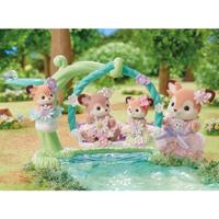 Sylvanian Families familie Hert baby's bloemenschommel - thumbnail